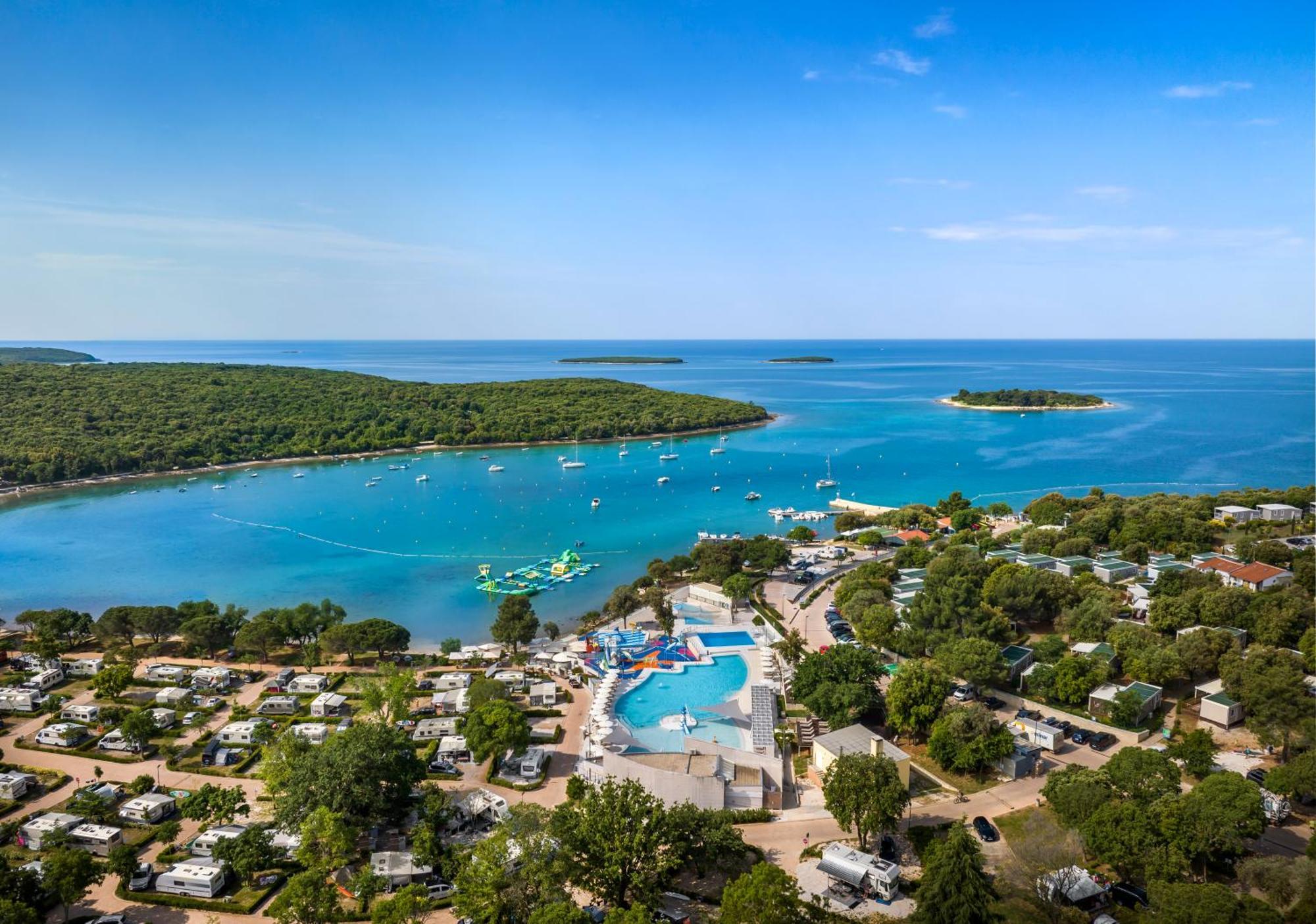 Maistra Camping Vestar Mobile Homes Rovinj Exteriér fotografie The bay of Soline