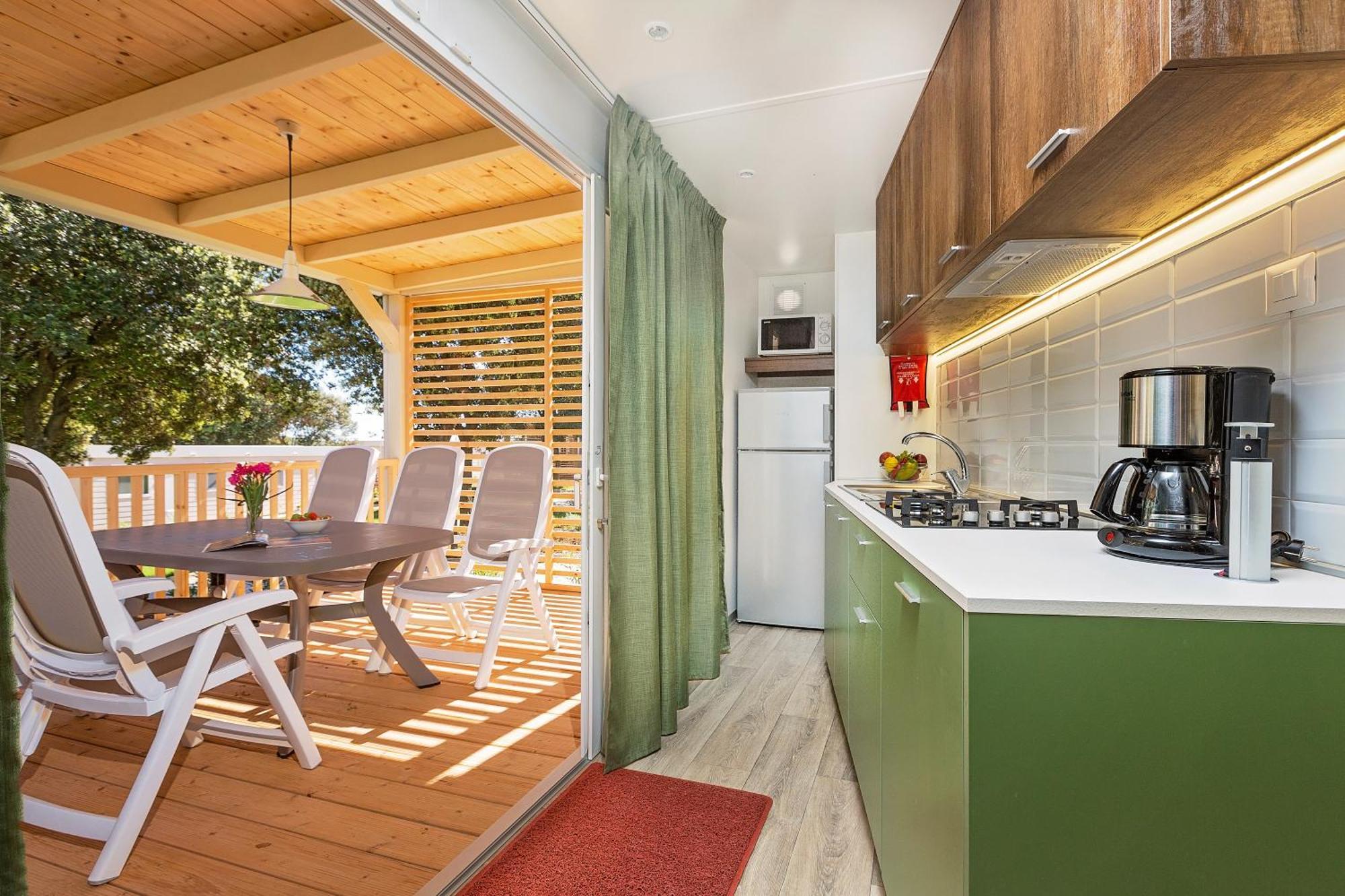 Maistra Camping Vestar Mobile Homes Rovinj Pokoj fotografie Mobile home interior
